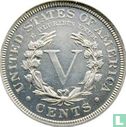 États-Unis 5 cents 1913 (Liberty head) - Image 2