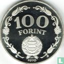 Hungary 100 forint 1970 (PROOF) "25th anniversary of Liberation" - Image 1