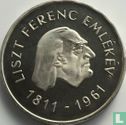 Hungary 25 forint 1961 (PROOF) "150th anniversary Birth of Ferenc Liszt" - Image 2