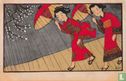 Japanse vrouwen met paraplu - Afbeelding 1