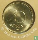Ungarn 20 Forint 2001 - Bild 3