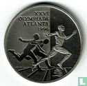 Nederland 1 ecu 1996 "Atlanta summer Olympics" - Afbeelding 2