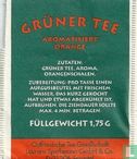 Grüner Tee aromatisiert Orange  - Image 1