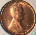 États-Unis 1 cent 1953 (sans lettre) - Image 1