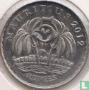Mauritius 5 rupees 2012 (nickel plated steel) - Image 1