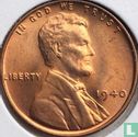États-Unis 1 cent 1940 (sans lettre) - Image 1