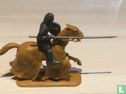 Knight on horseback with tournament lance - Image 1