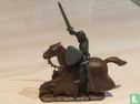 Knight on horseback with sword - Image 2