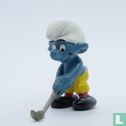 Golf Smurf (gray club)   - Image 1