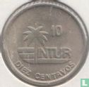 Cuba 10 convertible centavos 1989 (INTUR - copper-nickel - 4 g) - Image 2