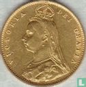 Royaume-Uni ½ sovereign 1887 - Image 2