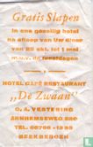 Hotel Café Restaurant "De Zwaan" - Afbeelding 1