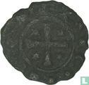 Messine, Sicile 1 denaro (Manfred) 1258-1266 - Brindisi - Image 2