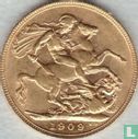 Royaume-Uni 1 sovereign 1909 - Image 1