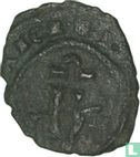 Sicile 1 denaro (Frederick II de Hohenstaufen) 1212-1250 - Image 1