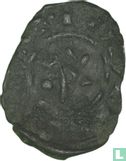 Messina, Sicily  1 denaro (Manfred)  1258-1266 - Brindisi (Spahr 193) - Image 1