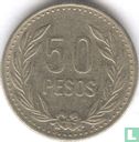 Colombia 50 pesos 1990 (type 1) - Image 2