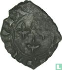 Sicilië  1 denaro (Karel I van Anjou) 1266 - 1285 (Spahr 44) - Afbeelding 1