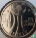 België 50 francs 2000 (NLD - medailleslag) "European Football Championship" - Afbeelding 1