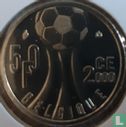 Belgium 50 francs 2000 (FRA - medal alignment) "European Football Championship" - Image 1