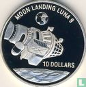 Niue 10 dollars 1992 (PROOF) "Moon landing Luna 9" - Afbeelding 2