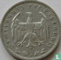 Empire allemand 1 reichsmark 1936 (J) - Image 2