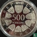 Austria 500 500 schilling 1984 (PROOF) "100th anniversary Death of Fanny Elssler" - Image 2