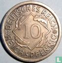 German Empire 10 reichspfennig 1935 (J) - Image 2