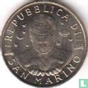 San Marino 100 lire 1996 "Jean-Jacques Rousseau" - Image 2