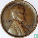 États-Unis 1 cent 1917 (S) - Image 1