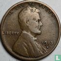 United States 1 cent 1913 (S) - Image 1
