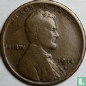 United States 1 cent 1914 (S) - Image 1