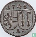 Salzburg 1 pfennig 1748 - Image 1