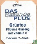 Das gesunde Plus Grüntee Pflaume Ginseng mit Vitamin C /  dm Grüntee Pflaume Ginseng mit Vitamin C  - Afbeelding 1