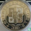 Georgia 10 lari 2000 (PROOF - copper-nickel) "2000th anniversary of Christmas" - Image 2