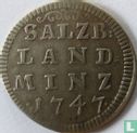 Salzburg 4 kreuzer 1747 - Image 1