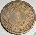 Deutsches Reich 5 Reichspfennig 1925 (F grosses 5)  - Bild 2