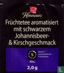 Früchtetee aromatisiert mit schwarzem Johannisbeer- & Kirschgeschmack - Afbeelding 1