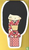 Kokeshi doll card - Image 1