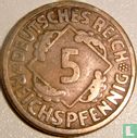 Duitse Rijk 5 reichspfennig 1924 (A) - Afbeelding 2