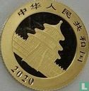 China 50 yuan 2020 "Panda" - Afbeelding 1