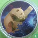 China 10 yuan 2016 (gekleurd) "Panda" - Afbeelding 2