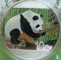 Chine 10 yuan 2016 (coloré) "Panda" - Image 2