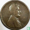 Verenigde Staten 1 cent 1909 (Lincoln - S - zonder VDB) - Afbeelding 1