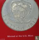 Liberia 5 Dollar 1973 - Bild 3