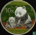 China 10 yuan 2012 (gekleurd) "Panda" - Afbeelding 2