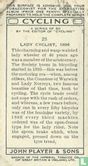 Lady Cyclist. 1896 - Image 2