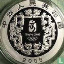 China 10 yuan 2008 (PROOF) "Summer Olympics in Beijing - Child with kite" - Image 1