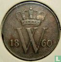 Nederland 1 cent 1860 - Afbeelding 1