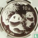 China 10 yuan 2006 (kleurloos) "Panda" - Afbeelding 2